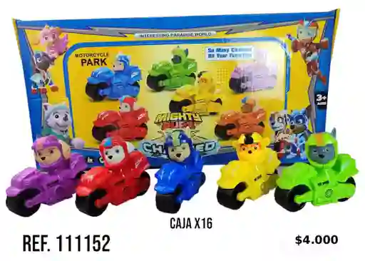 Motocicleta Paw Patrol