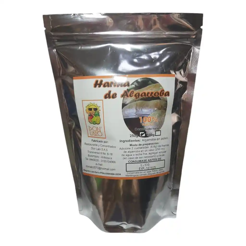 Harina Algarroba 250 Gr Don Lalo