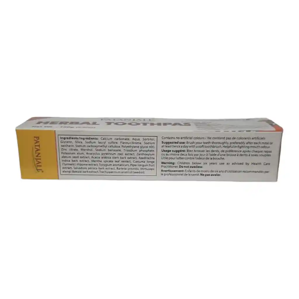 Herbal Toothpaste 100 Gr Patanjali