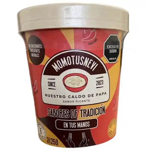 Caldo De Papa Tradicional Instantáneo Sabor A Costilla Picante