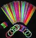 Pulseras Luz Neon Paquete X12 Und Fiesta