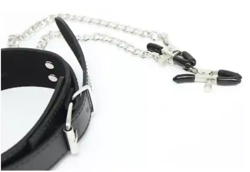 Collar Para Pezón Tetilla Sado Bondage Bdsm Sadomasoquismo Fetiche Fetish Master Slave Pezones Tetillas Juguete