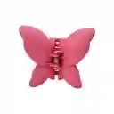 Pinza Gancho Caimán Rosado Mariposa Boreal Para Cabello