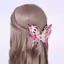 Maxi Pinza Gancho Caimán Mariposa Bohemia Para Cabello