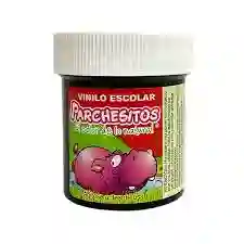 Vinilo Negro 82 Gr Parchesitos