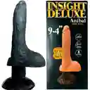 Vibrador 25cm Fanta Flesh Consolador Dildo Con Chupa Ventosa Calidad Superior Insight Deluxe Pene Realista Anibal