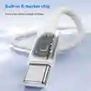 Cable Iphone 15/16/17 Y Mas... Cable Iphone Tipo C A Tipo C 60w Max De 1 Metro