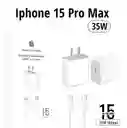 Cargador Iphone 15/16 Y Mas... 35w Cargador Iphone Tipo C A Tipo C