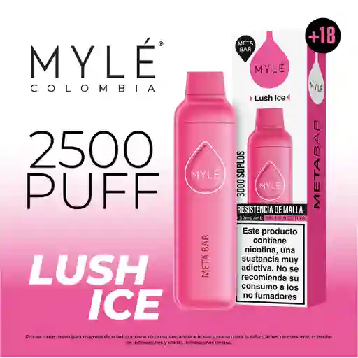 MYLE Vape Lush Ice 2500 Puff 5%