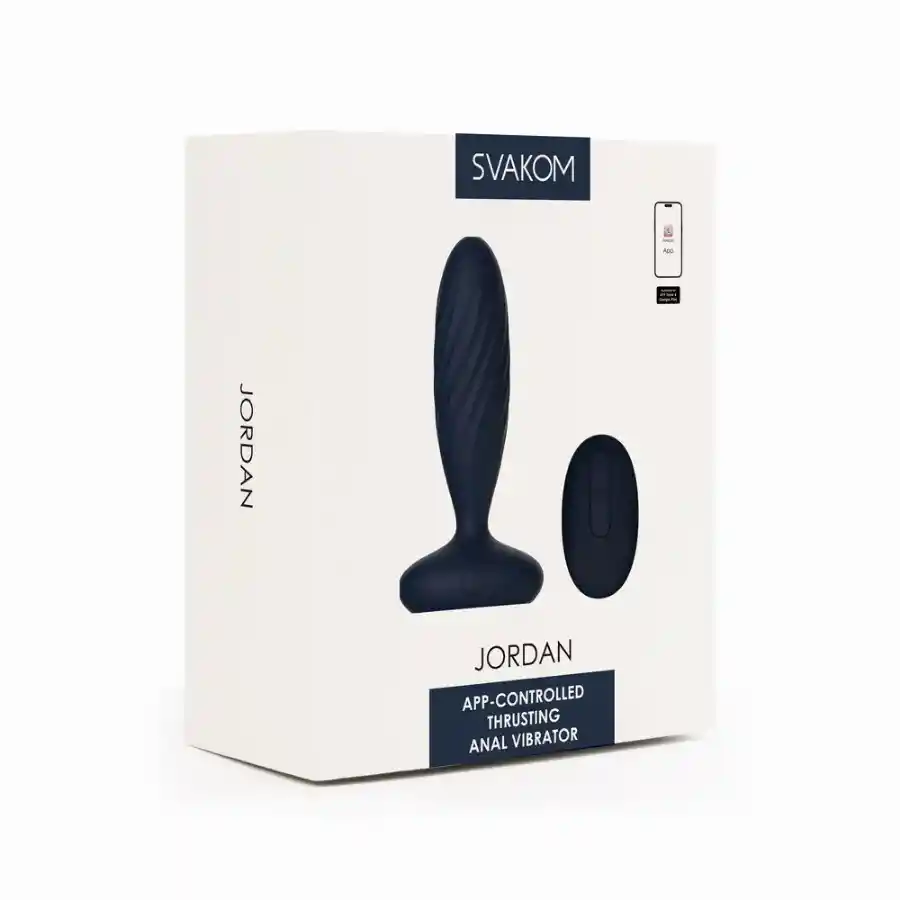 Plug Anal Vibrador Jordan Svakom