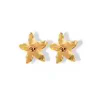 Aretes Con Flor De Jazmín