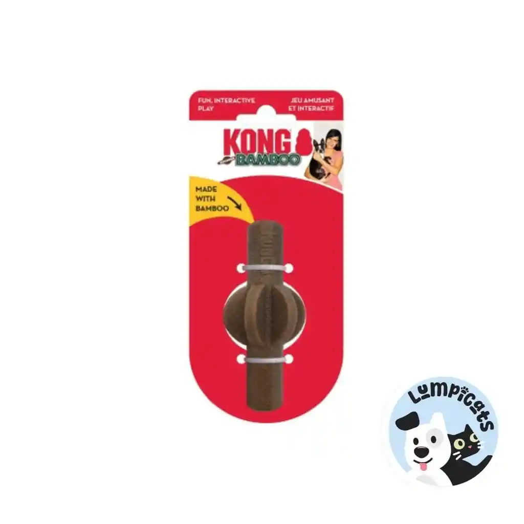 Kong Perro Bamboo Rockers Xs-small Juguete Para Perros