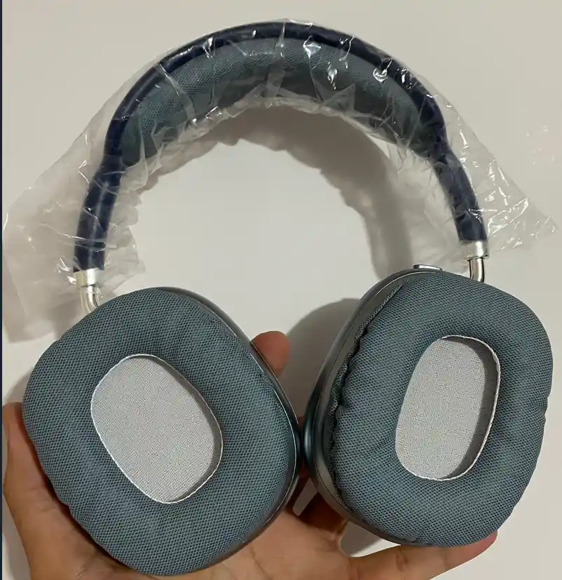 Audifonos Diademas Bluetooth Tipo Air Max Color Azul