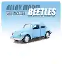 Carro Coleccionable Clásico Volkswagen Beetle Blue 1967 Descapotable Azul Modelo Coche Juguete Fiesta Regalos, Colección