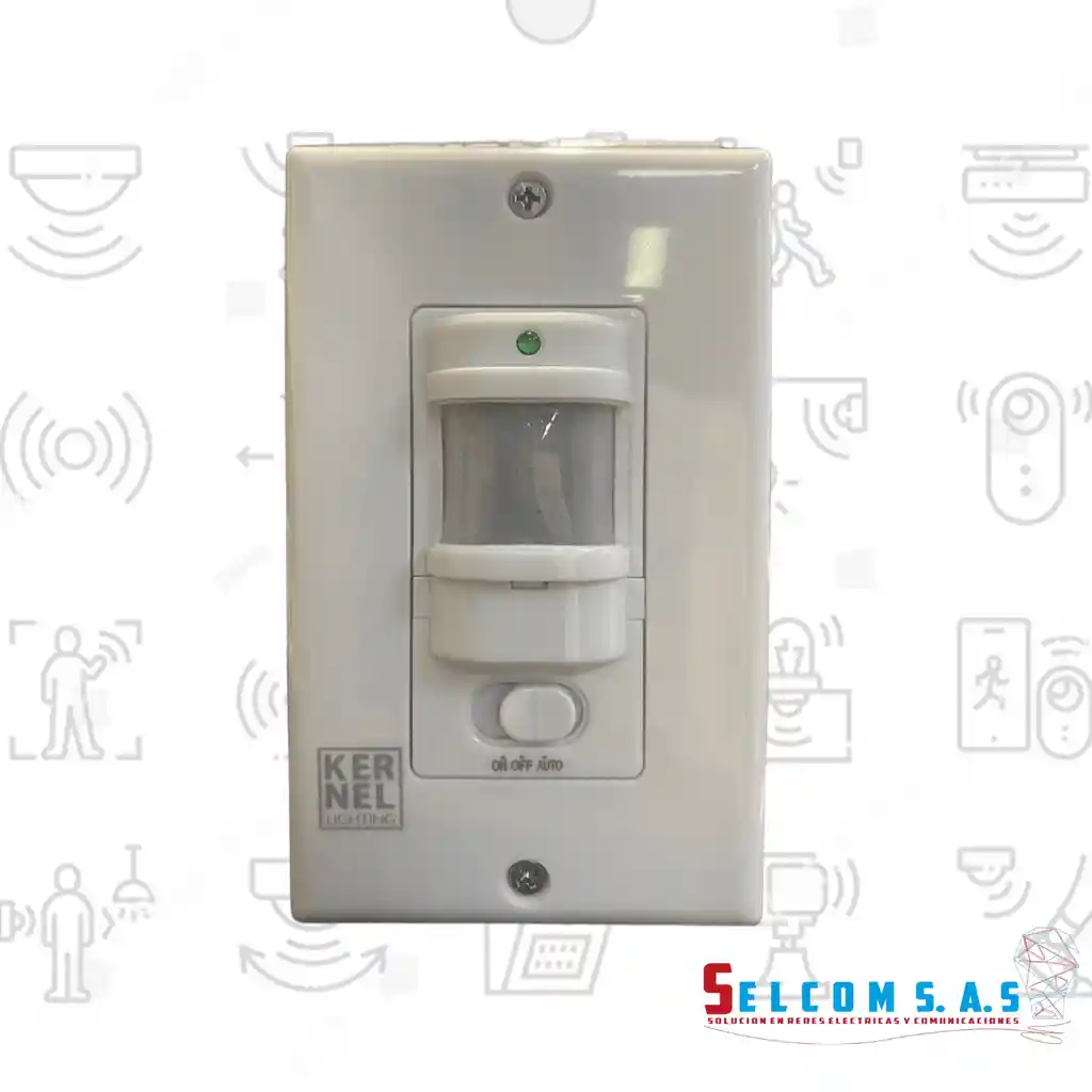 Sensor Movimieto De Pared 180°