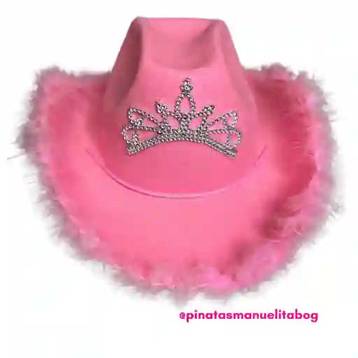 Sombrero Vaquero Rosado Karol G Halloween