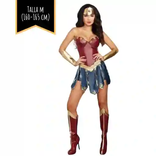 Disfraz Halloween Adulto Mujer Maravilla Talla M (160-165 Cm)