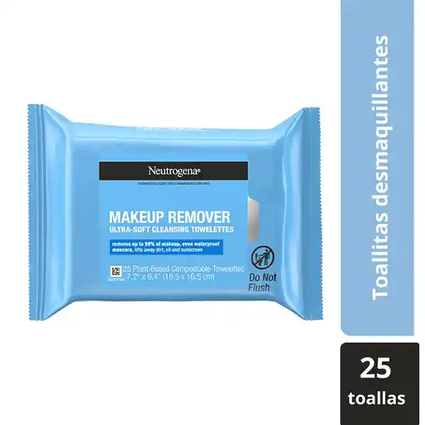 Toallitas Desmaquillantes Neutrogena 25und