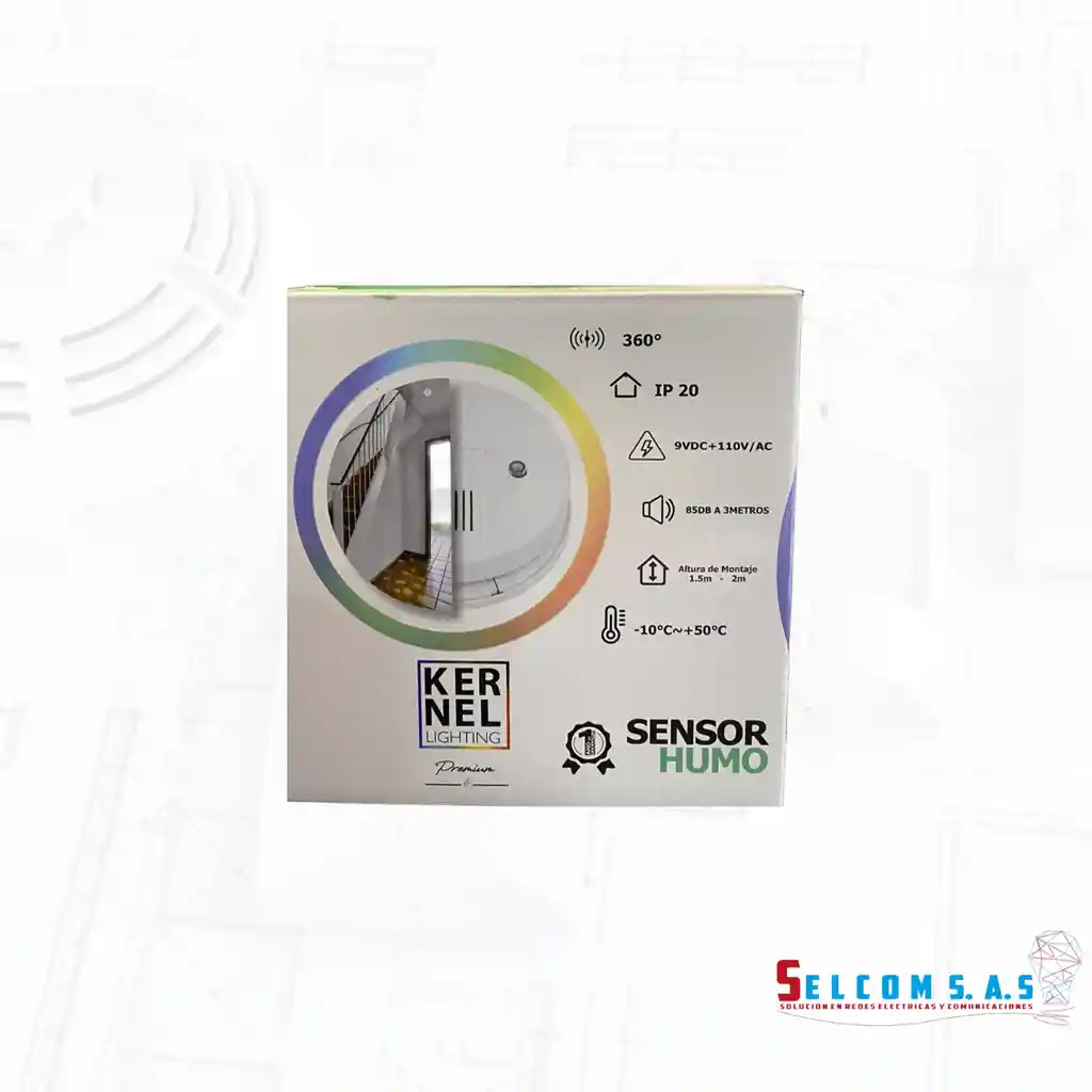 Sensor Alarma De Humo