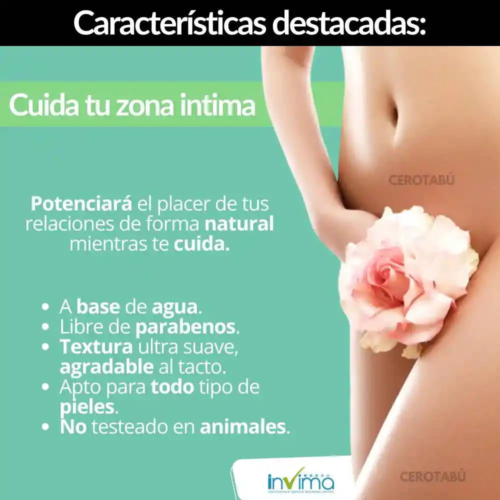 Lubricante Intimo Neutro Natural A Base De Agua 5g