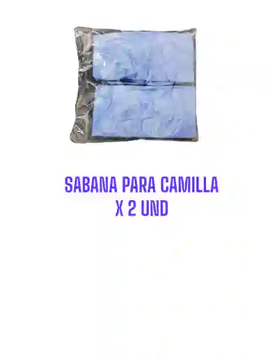 2 Und Sabana Para Camilla Desechable Resortada Y Con Tiras Ajustables 205 Cm X 90 Cm