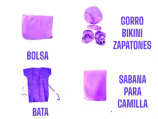 Kit Desechable - Depilacion - Spa - Podologia - Quirurjico. 8 Piezas
