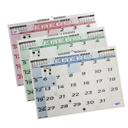 Set X 3 Calendario 2025 Horizontal Grande