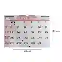 Set X 3 Calendario 2025 Horizontal Grande