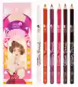 Kit X 6 Delineadores De Ojos Glitter Pencil Trendy Ref Dgp1405