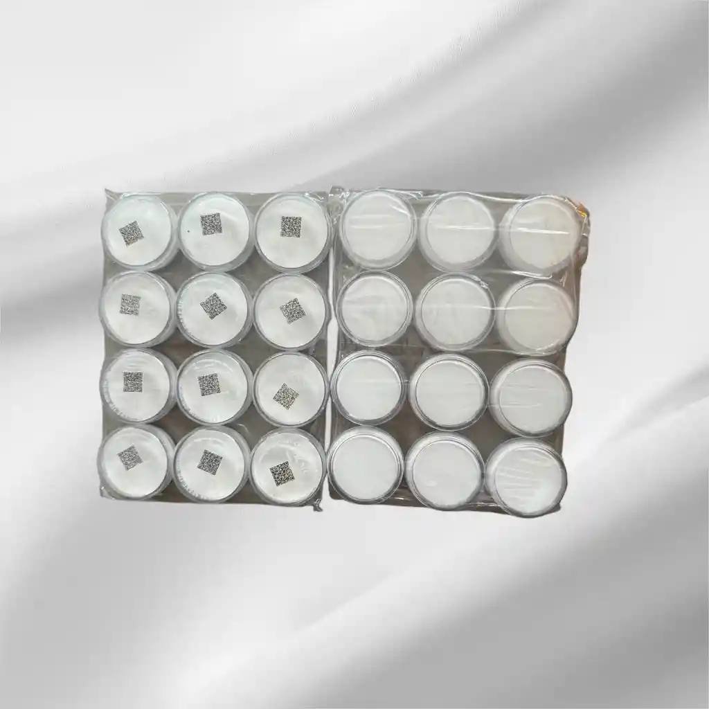 Pinta Caritas Individual Pequeña X 12 Blanca