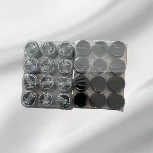 Pinta Caritas Individual Pequeña X 12 Negra