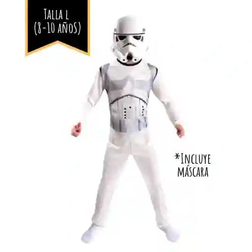 Disfraz Halloween Star Wars Stormtrooper Talla (8-10 Años)