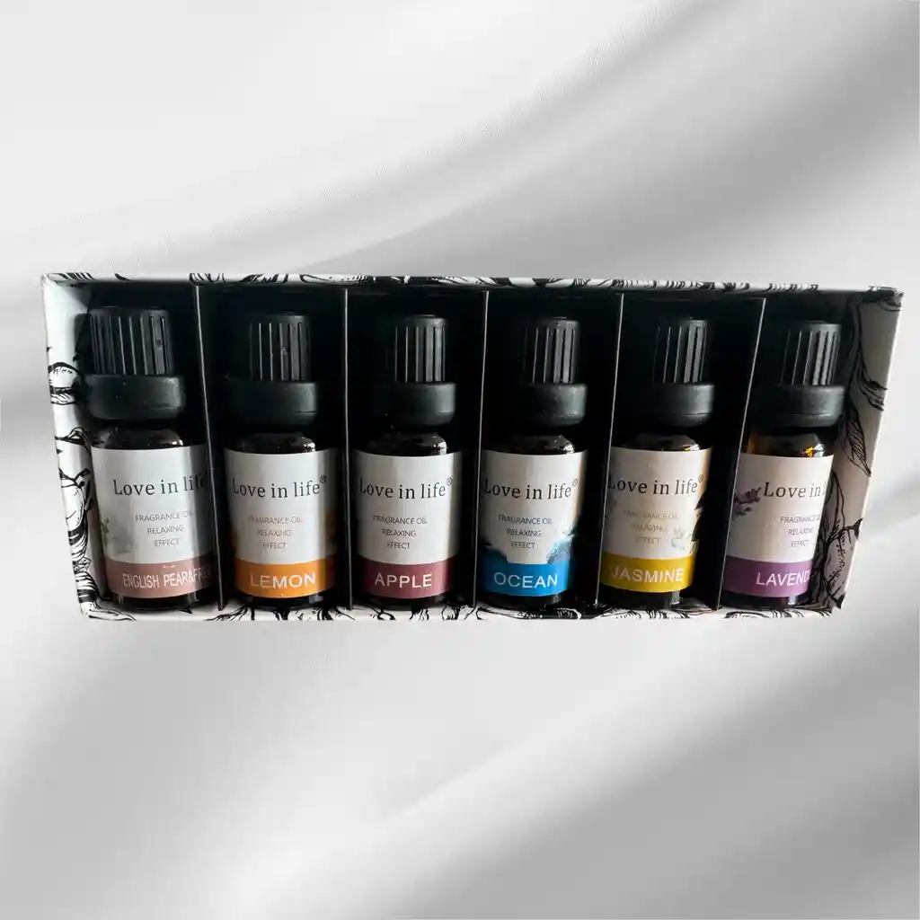 Kit De Esencia Para Difusor De Aromas X 6