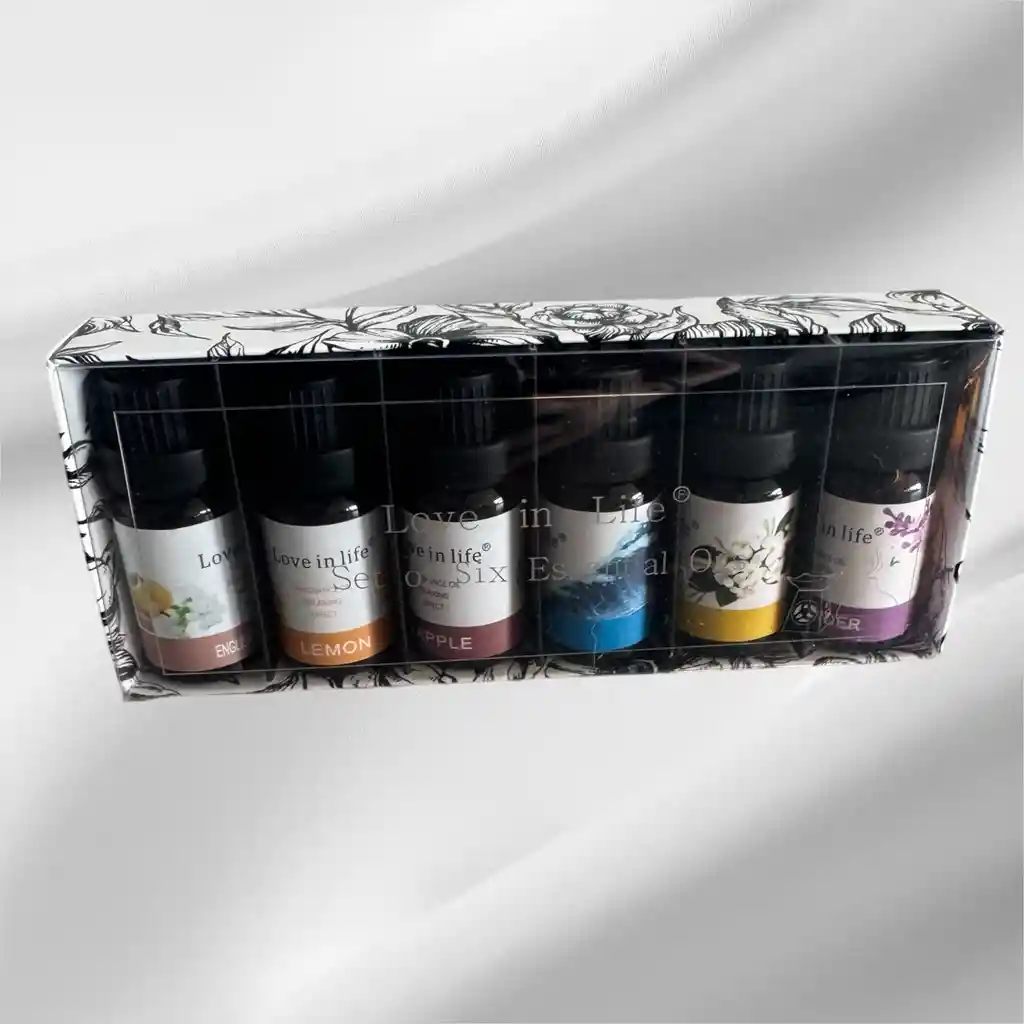 Kit De Esencia Para Difusor De Aromas X 6