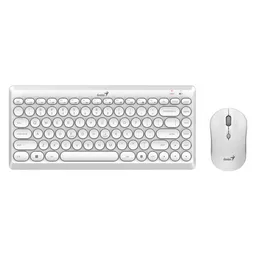 Combo Teclado + Mouse Inalámbrico Genius Luxemate Q8000 Wht