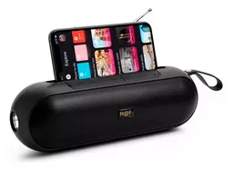 Parlante Bluetooth Portatil 5w Usb Micro Sd Fm Panel Solar