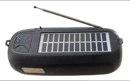 Parlante Altavoz Con Linterna Bluetooth Sd Radio Fm Recargab