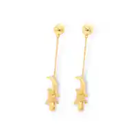 Aretes Largos Con Cocodrilo