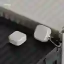 Estuche De Silicona Para Airpods 4 Armor Con Arnés En Stone