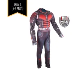 Disfraz Halloween Ant - Man Talla S (4-6 Años)