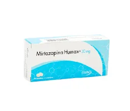 Mirtazapina Humax 30 Mg X 10 Tabletas