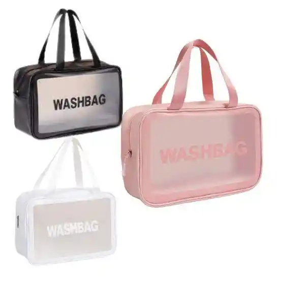 Cosmetiquera Grande Tipo Bolso Washbag Surtida