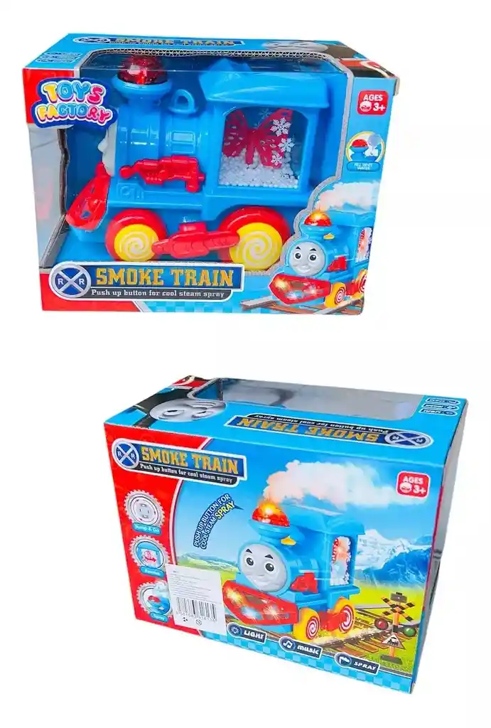 Tren Musical Thomas Con Movimientos, Luces Y Vapor Real