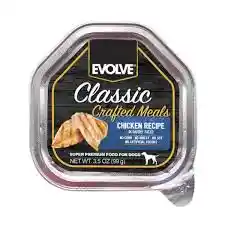 Evolve Perro Bandeja Classic Pollo X 100g