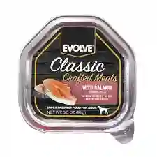 Evolve Perro Bandeja Classic Salmon X 100g