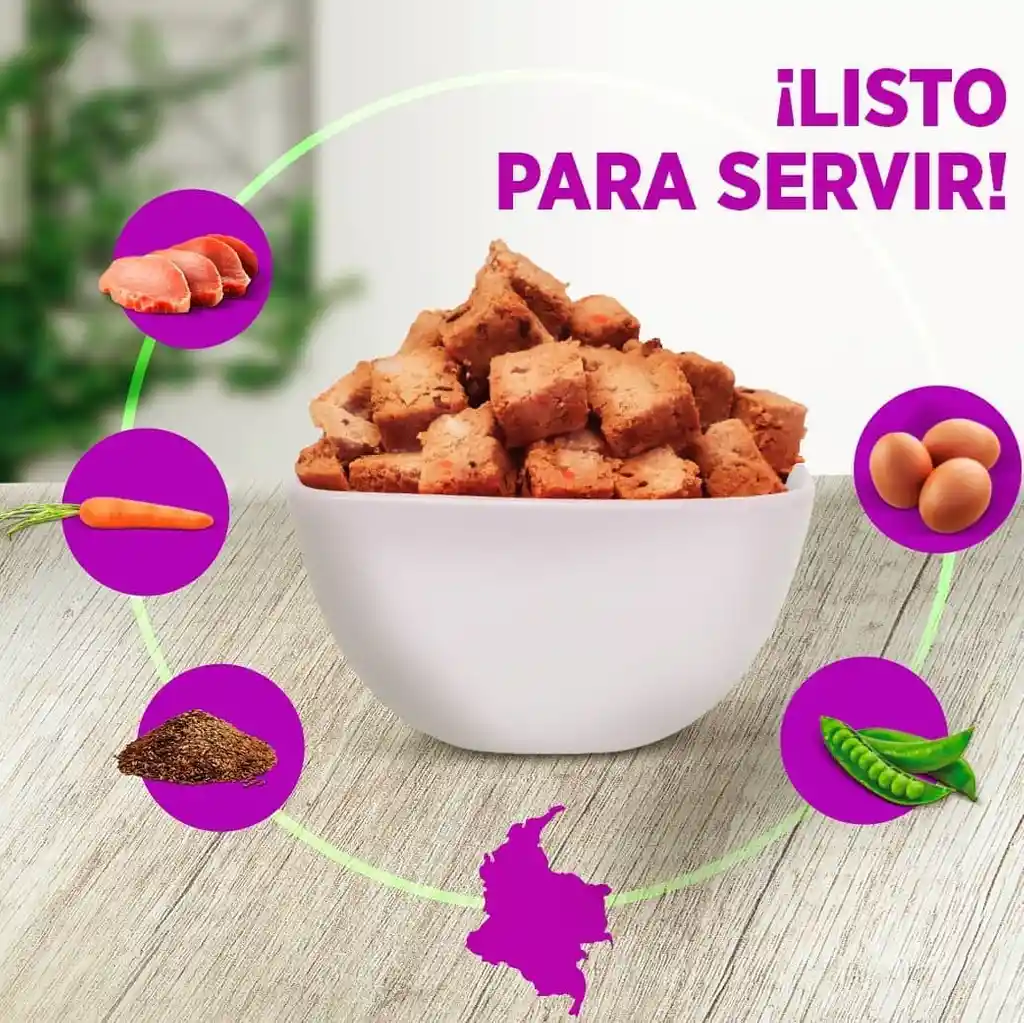 Barf Para Perro 450 Gr Dieta Barf Para Perros Al Vapor Barf Perro