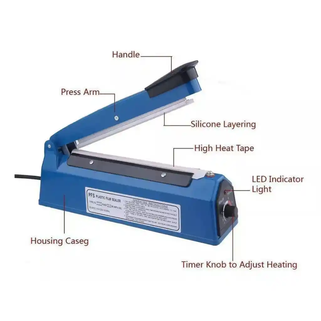 Máquina Selladora Térmica Bolsas Plasticas 40cm