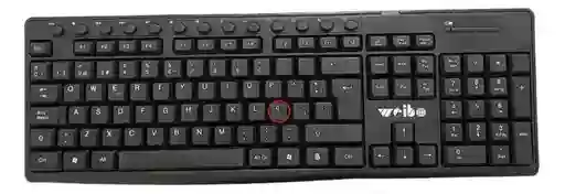 Combo Teclado + Mouse Inalámbrico En Español Ñ Receptor Usb