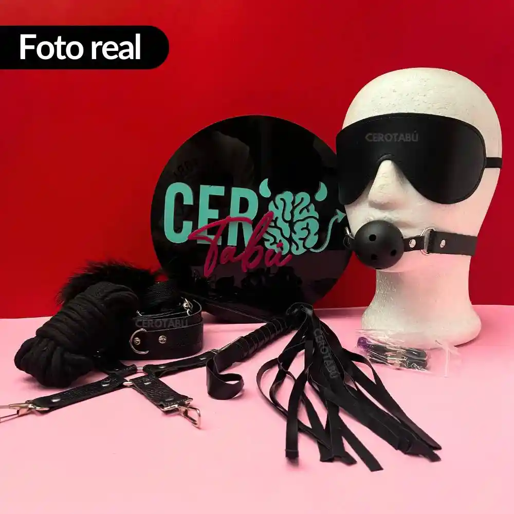 Kit Sado 12 Piezas Bondage Juguete Sexual