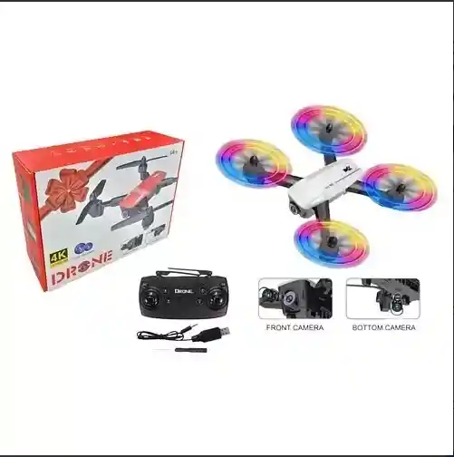 Drone 680t Doble Cámara Wifi Hd Retorno Inteligente 3 Veloci